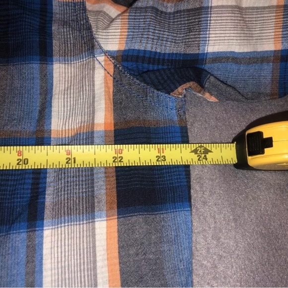 Cinch Slim Fit Pearl Snap Plaid Western Shirt Sz Lg - Picture 6 of 8